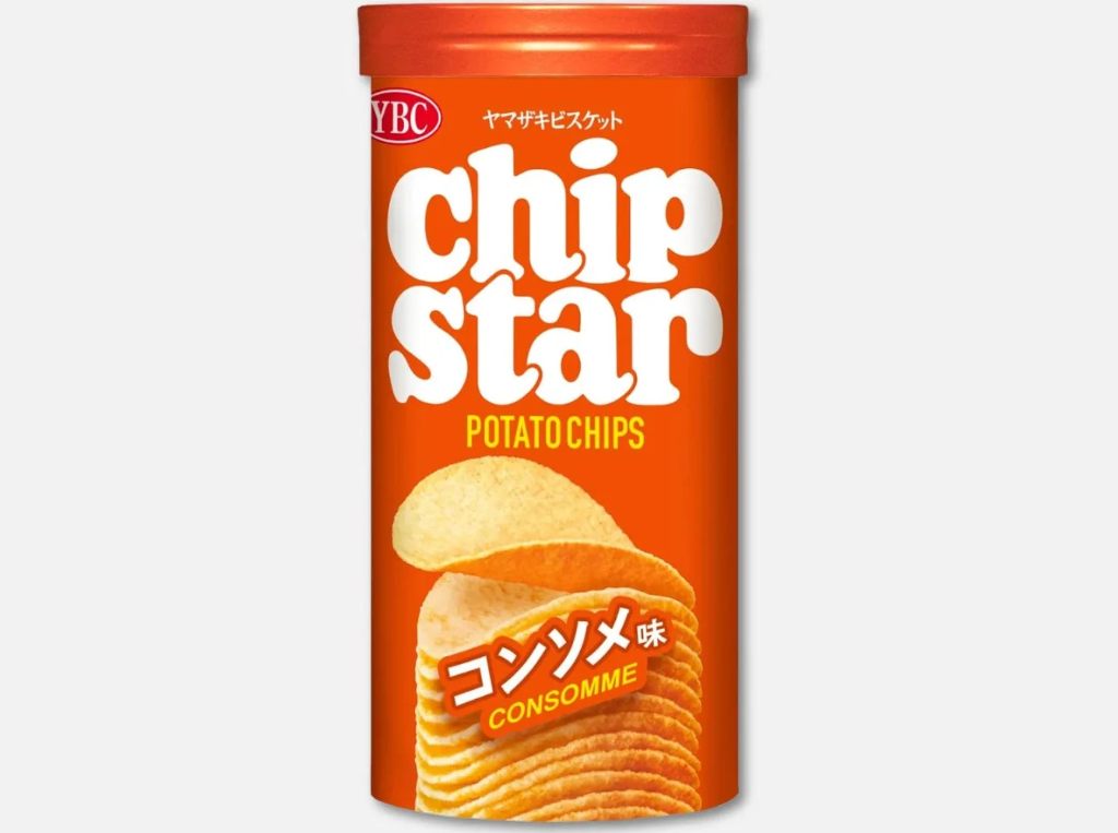 YBC Chip Star Potato Chips Consomme 8x45g BBD 30.11.26