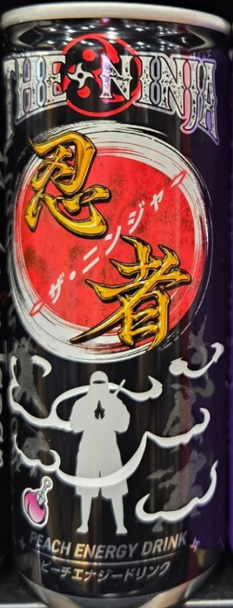 Cheerio The Ninja Peach Energy Drink Cans 30x250ml