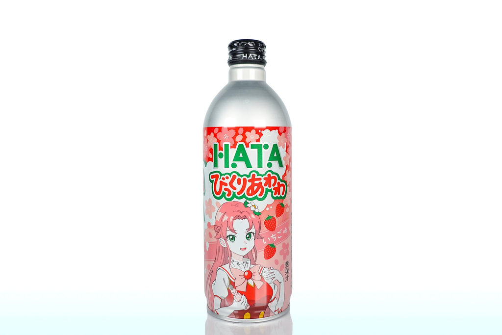 HATA KOSEN Surprise Awawa Strawberry Metal Bottles 24x500ml