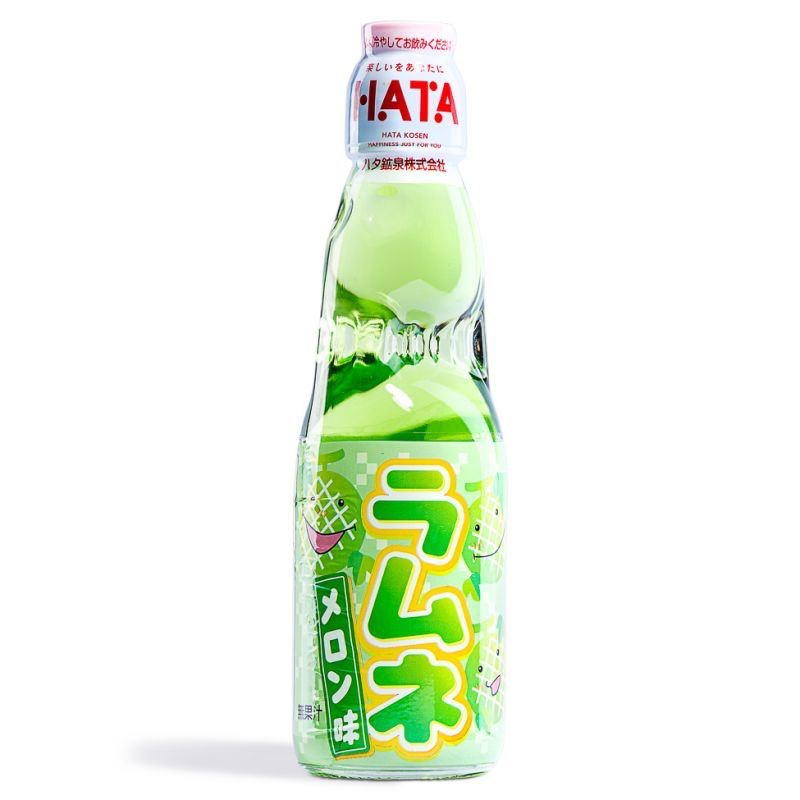 HATA KOSEN Bottle Ramune Melon 18x200ml