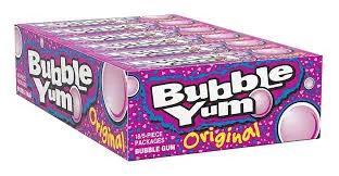 Bubble Yum Original Bubble Gum American Gum 18x5ct