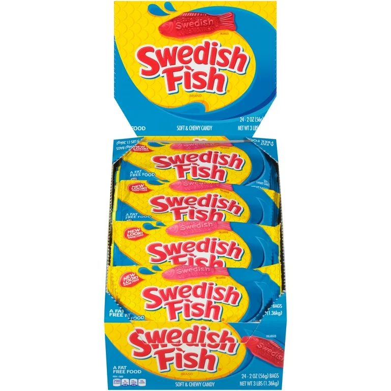 Swedish Fish Minis 24x56g