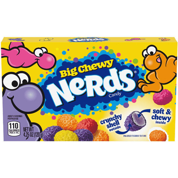 Nerds Big Chewy Theatre Box 12x120.4g