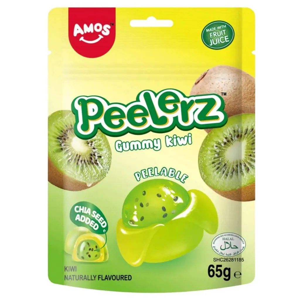 Amos Peelerz Kiwi (Halal) 24x65g