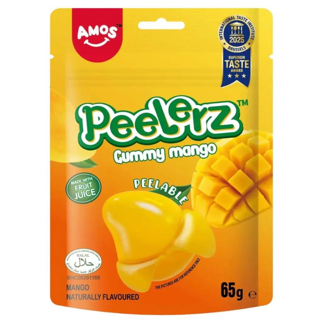 Amos Peelerz Mango (Halal) 12x65g