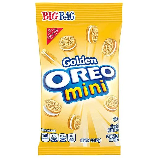 Oreo Golden Bag Mini 12x3oz BBD Sep'26