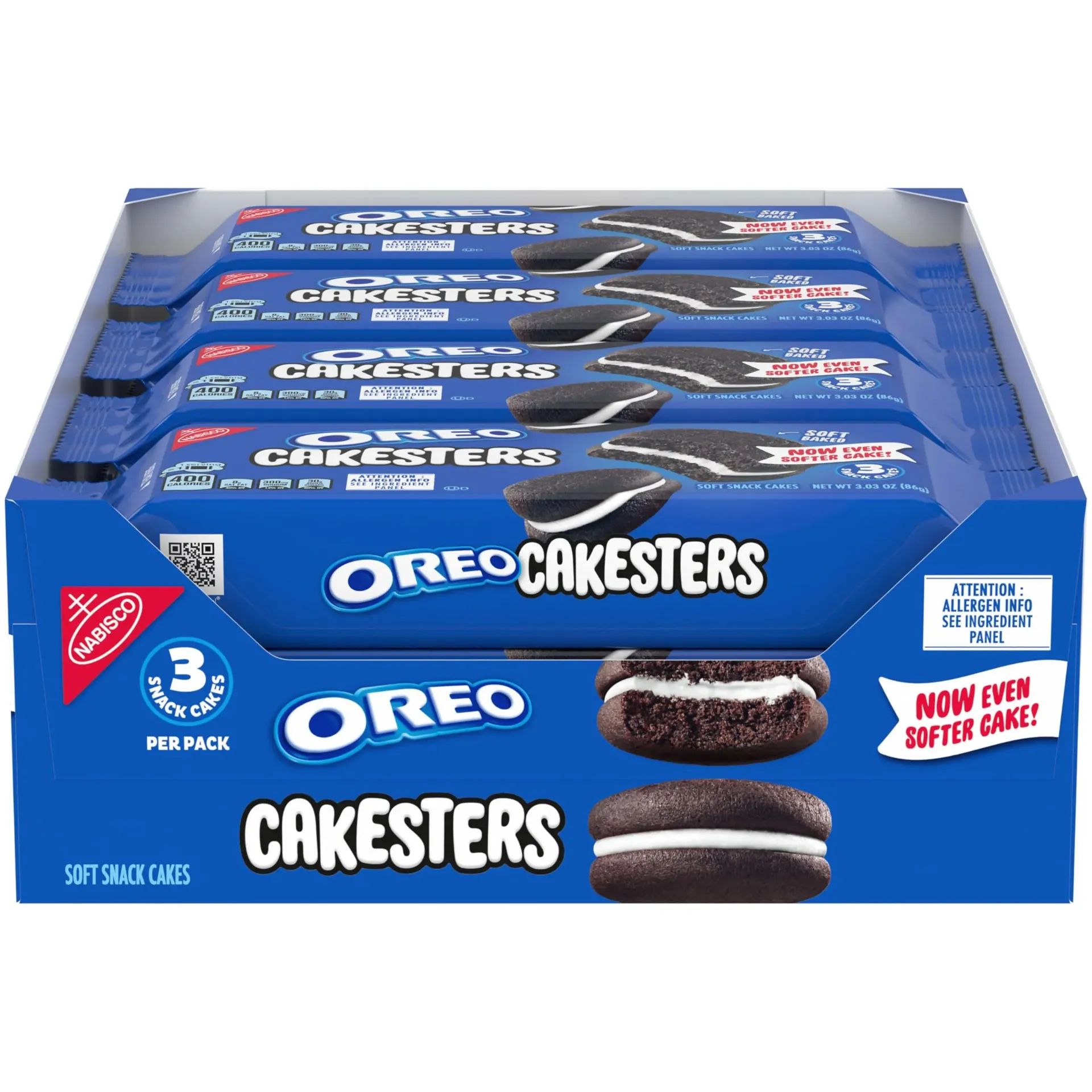 Oreo Cakesters 8x3.3oz