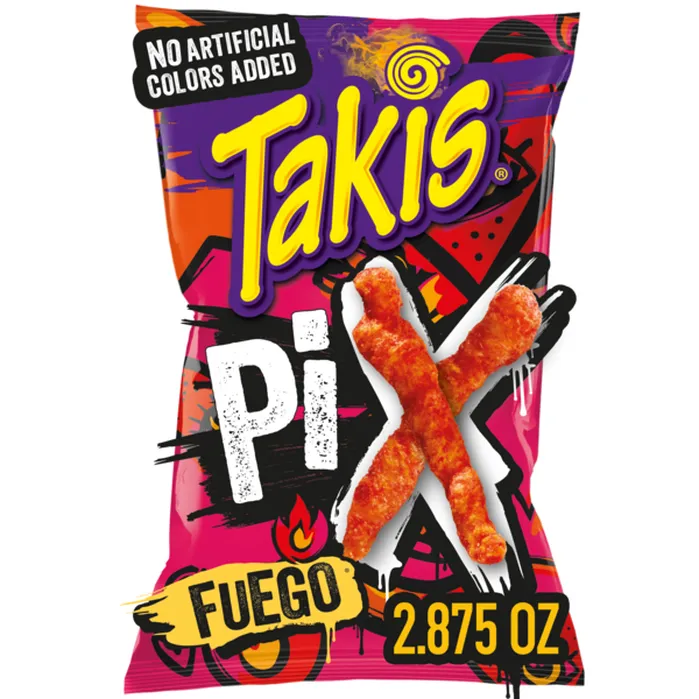 Takis Pix Fuego 12x2.875oz