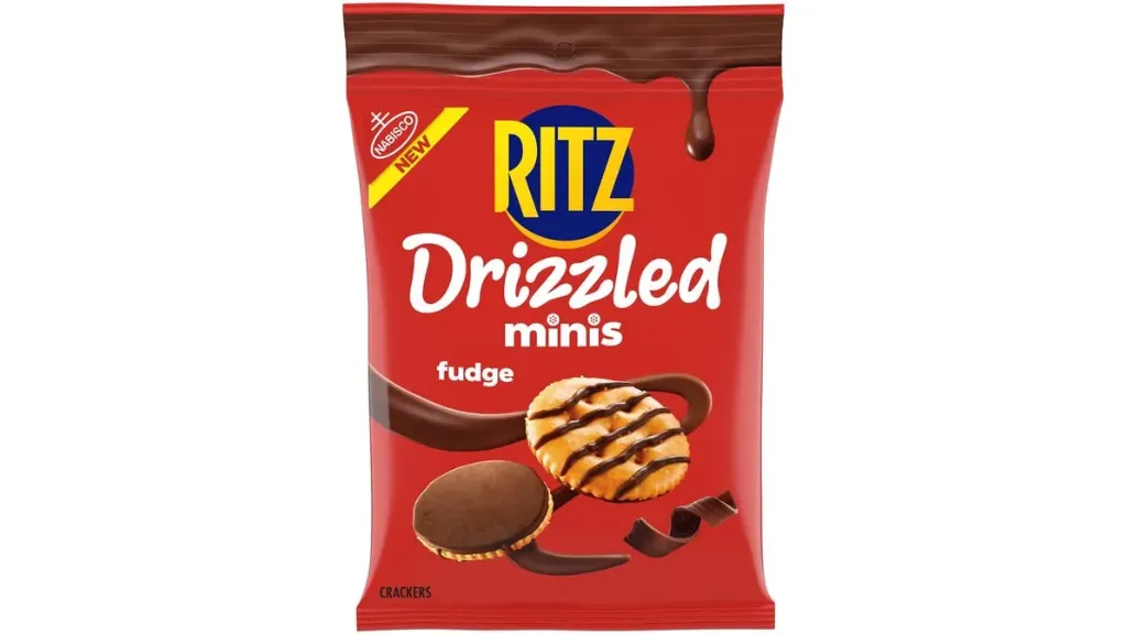 Ritz Big Bag Drizzled Mini Fudge 12x4oz