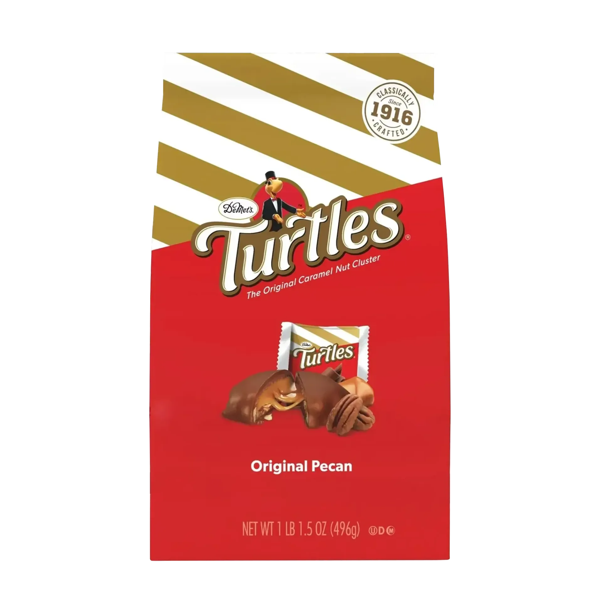 Turtles Original Pecan 54g Bag 30-Pack