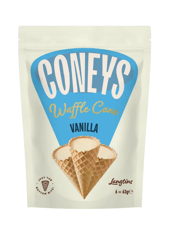 Coneys Vanilla Waffle Cone 12x63g
