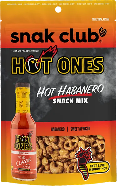 Snack Club Hot Habanero Snack Mix 6x4.5oz