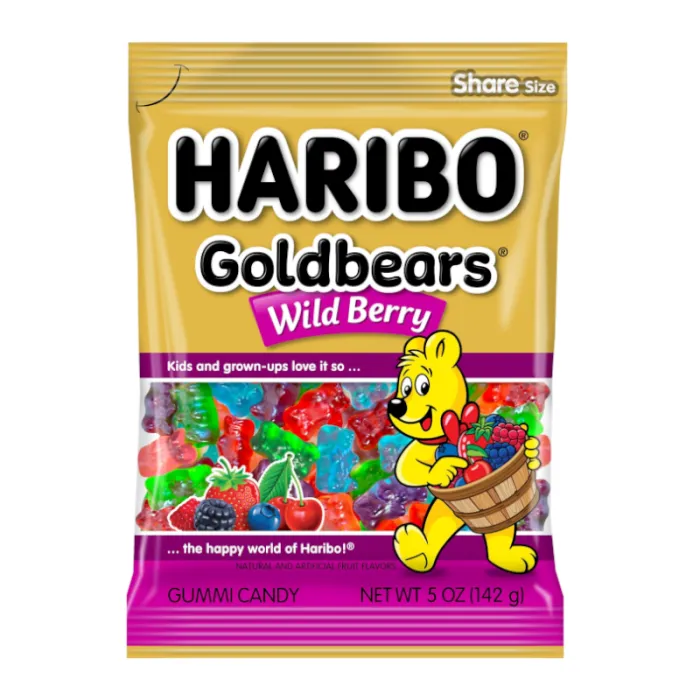 Haribo Gold Bear Wildberry USA Import 12x141g