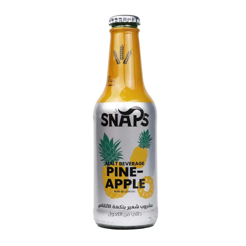Snaps Pineapple Carbonated Drink 12x250ml