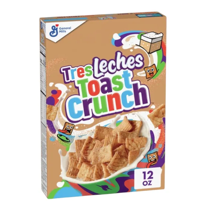 General Mills Tres Leches Toast Crunch Cereal Canadian 12oz - 12x340g