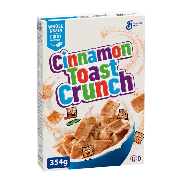 General Mills Cinnamon Toast Crunch Cereal Canadian 12x354g