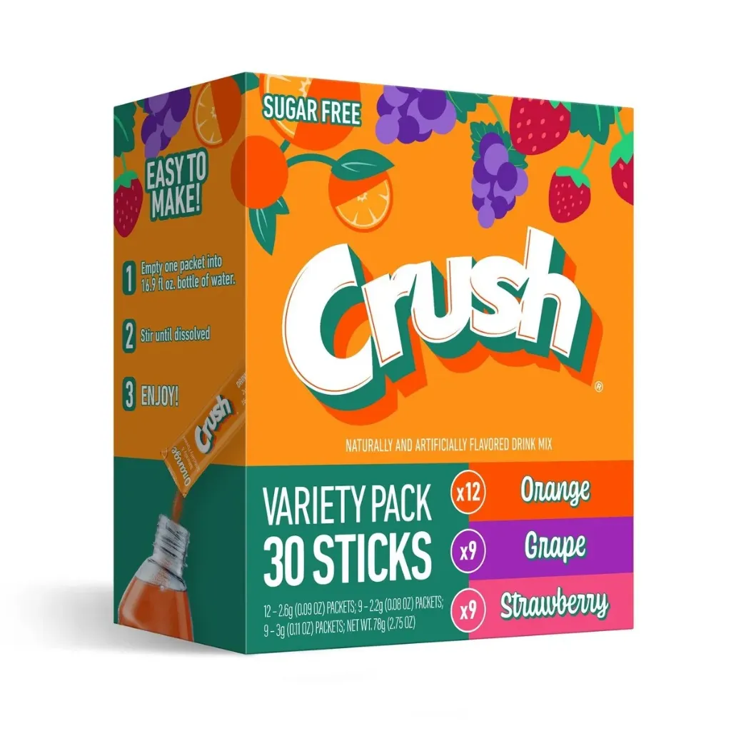 Crush STG Powder Mix Variety Pack  6x30CT