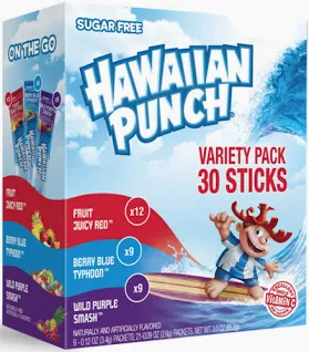 Hawaiian Punch STG Powder Magic Mix Variety 6x30CT