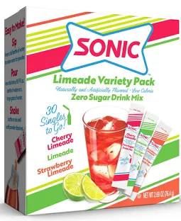 Sonic STG Limeade Vareity Pack 6x30CT
