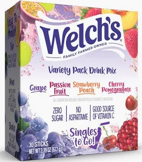 Welch's STG Variety Pack 6x30 CT