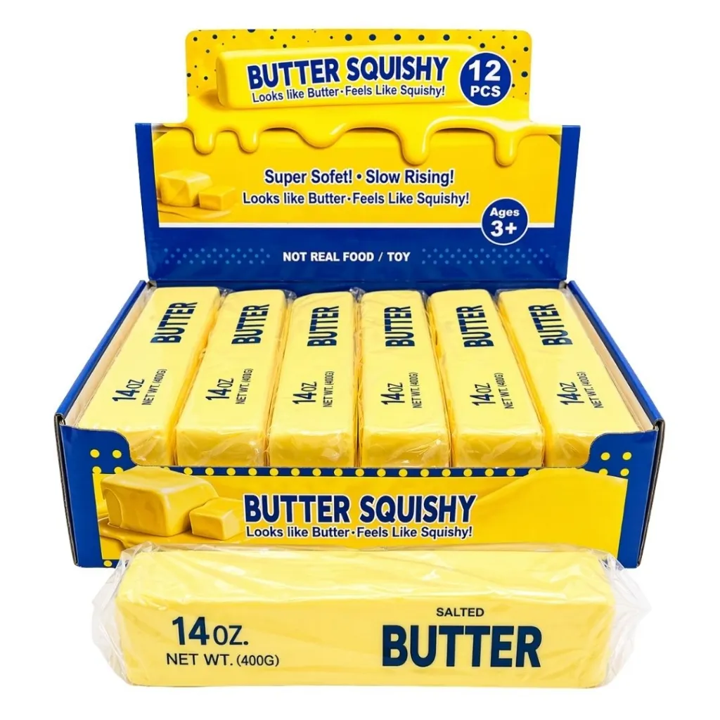 Butter Squishy Toy 12CT