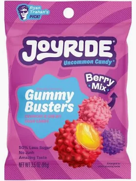 Joyride Gummy Buster Berry Mix 10x3.5oz