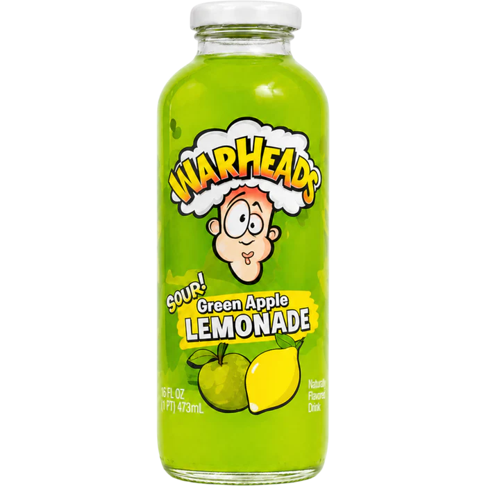 Warhead Sour Green Apple Lemonade 12x473ml