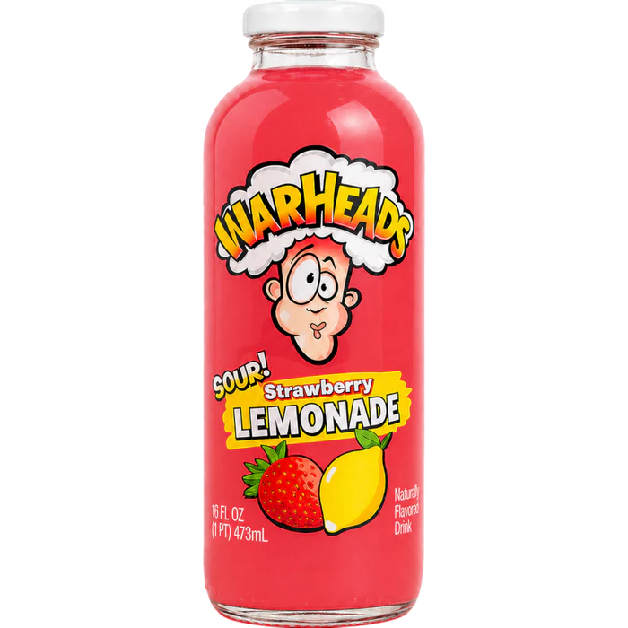 Warhead Sour Strawberry Lemonade 12x473ml