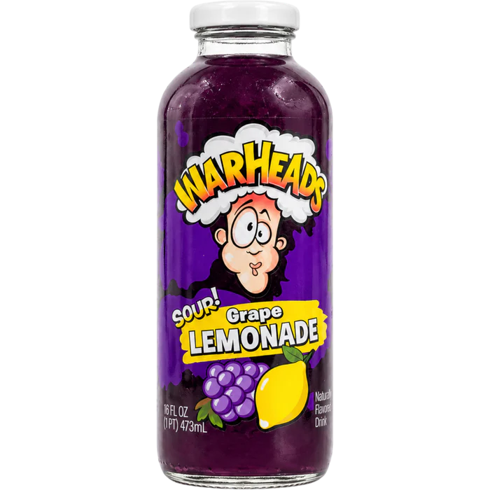 Warhead Sour Grape Lemonade 12x473ml