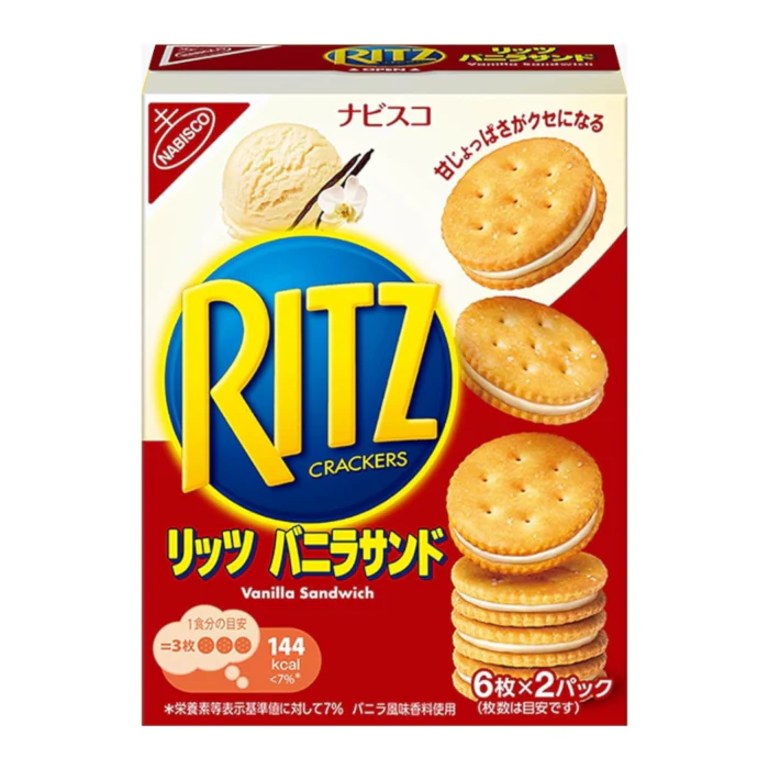 Nabisco Japan Ritz Vanilla Sandwich 15x106g