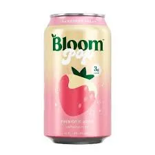Bloom Pop Strawberry Cream Pre Biotic Soda 12x12oz