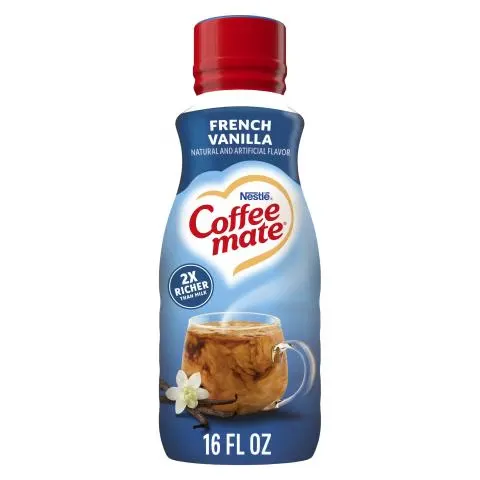 Coffee Mate Liquid French Vanilla 6x16oz