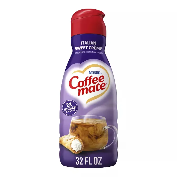 Coffee Mate Liquid Italian Sweet Cream 6x32oz