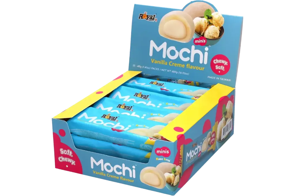 Royal Mochi Minis Vanilla Creme 12x40g