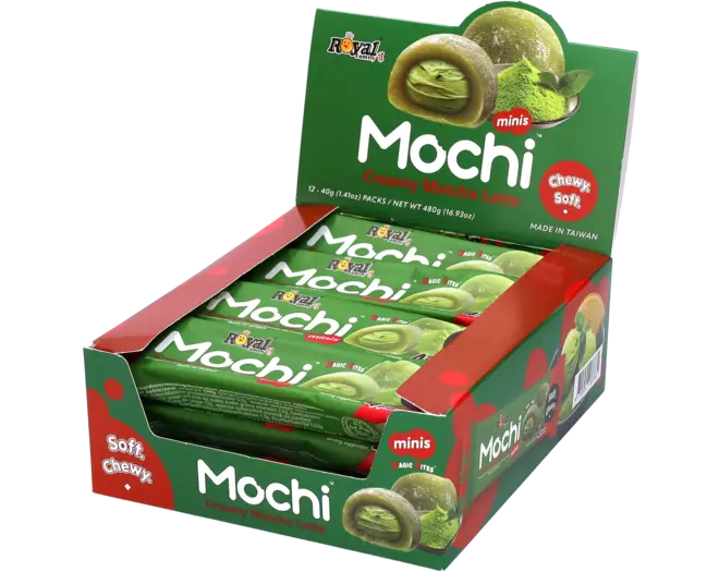 Royal Mochi Minis Creamy Matcha Latte 12x40g