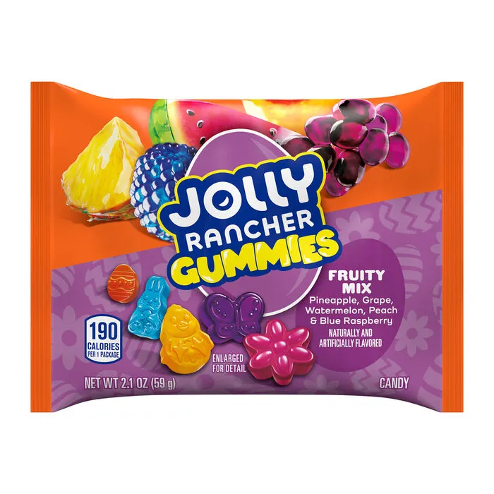 Jolly Rancher Gummies Fruity Mix Standard Size 18x59g