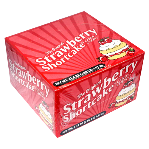 The Original Strawberry Shortcake Candy Chews 1x140pc