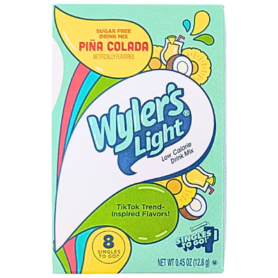 Wyler's STG Pina Colada Drink Mix 12x8ct