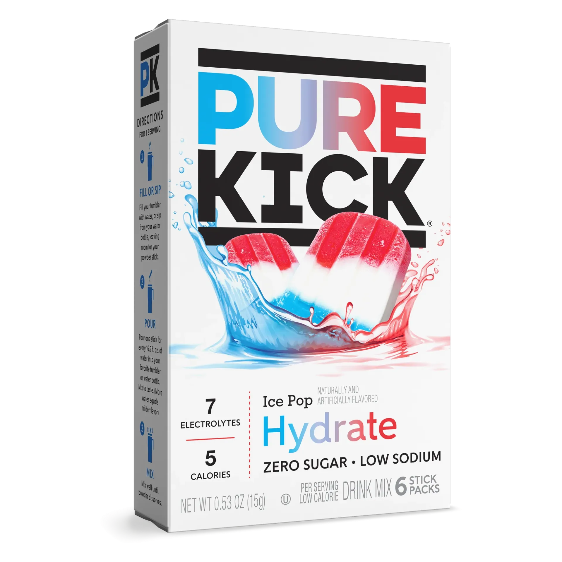 Pure Kick STG Ice Pop 12x6ct
