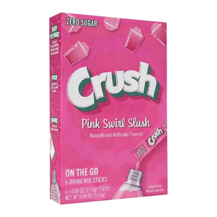 Crush STG Pink Swirl Slush 12x6ct