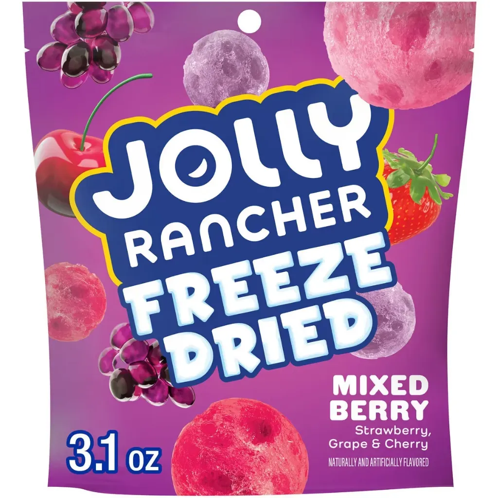 Jolly Rancher Freeze Dried Mixed Berry 8x3.1oz