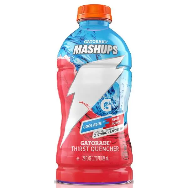 Gatorade Mashups Blue/ Fruit Punch 15x28oz
