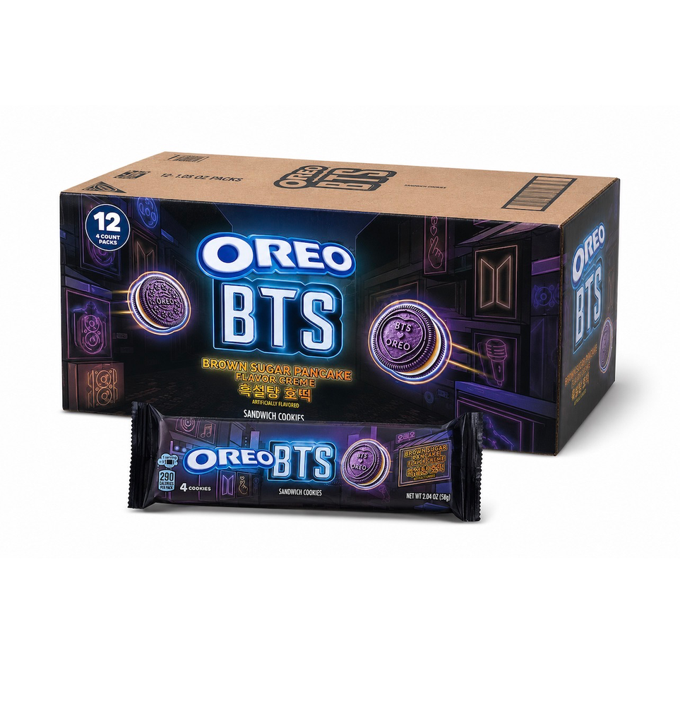 Oreo BTS Brown Sugar Pancake 4 Pack 12CT