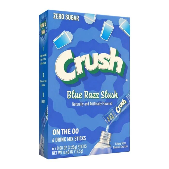 Crush STG Blue Razz Slush 12x6ct