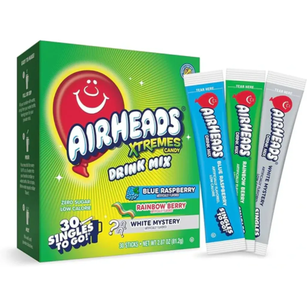 Airheads Xtreme STG Drink Mix Variety Pack 6x30CT