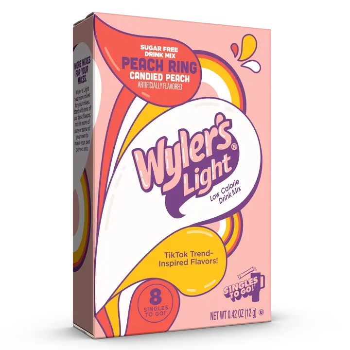 Wyler's STG Watertok Peach Ring  12x6 CT