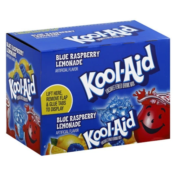 Kool Aid Blue Raspberry Drink Mix 48CT