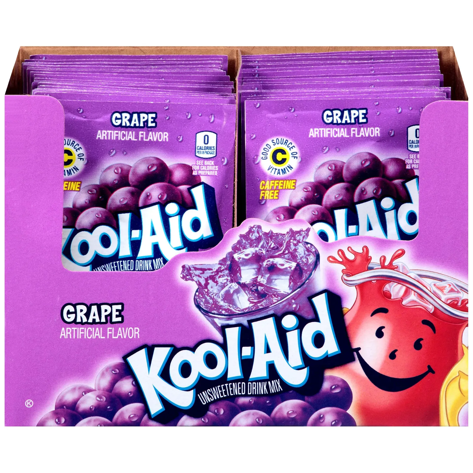 Kool Aid Grape Drink Mix 48CT