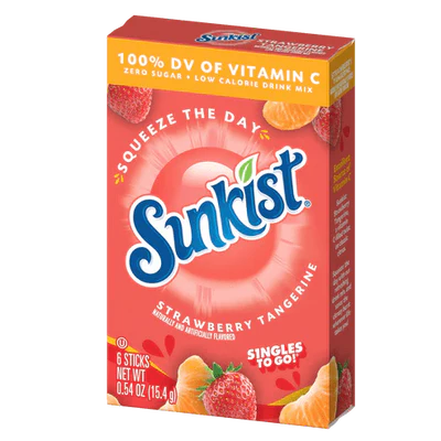 Sunkist STG Strawberry Tangerine 12x6ct
