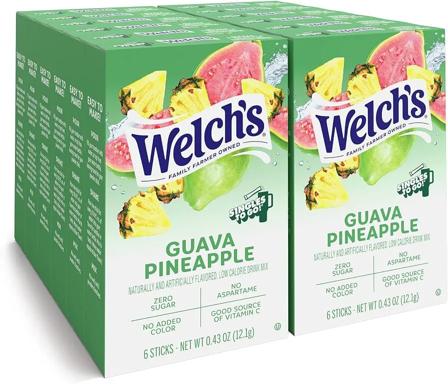 Welch's STG Guava Pineapple 12x6ct